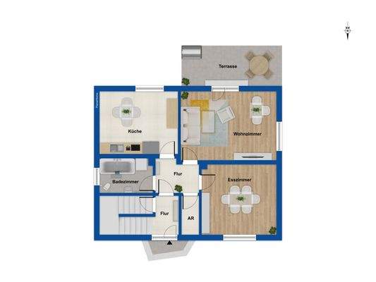 Grundriss Erdgeschoss