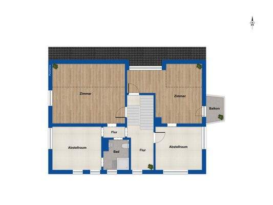 Grundriss Dachgeschoss