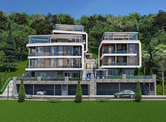 Spacious Apartments with Smart Home Systems in Alanya