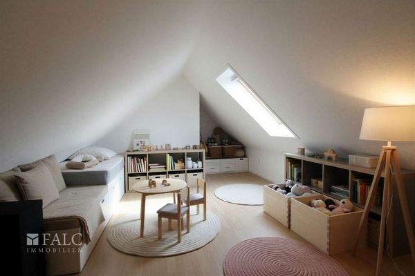 Wohnraum im Dachgeschoss