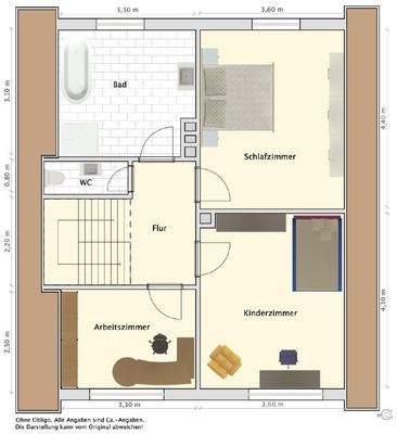 Grundriss Dachgeschoss