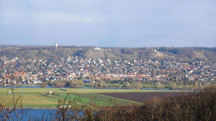 Ausblick auf Radebeul