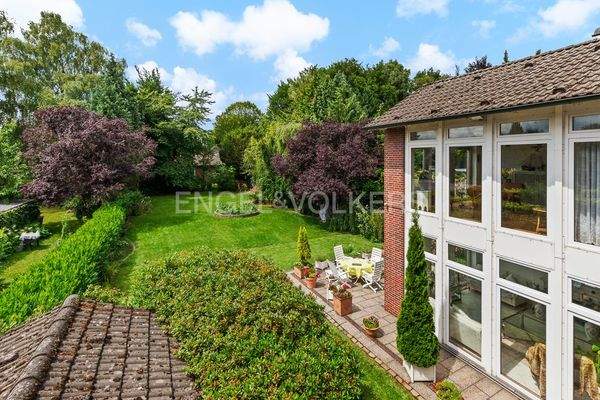 fantastischer Gartenblick