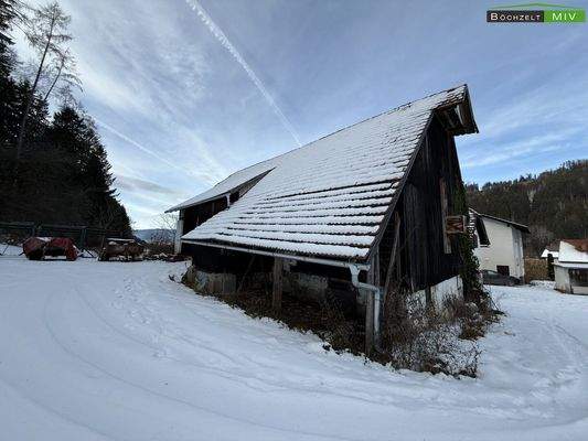 Außenansicht Stallgebäude