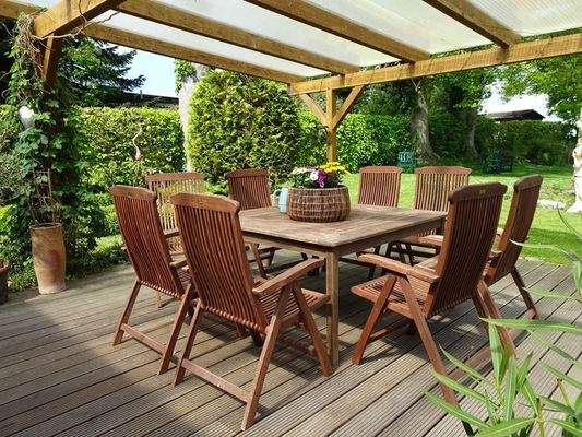 Überdachte Terrasse