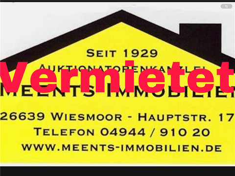 Wiesmoor Wohnungen, Wiesmoor Wohnung mieten