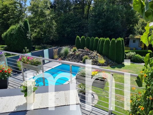 Blick in den Garten