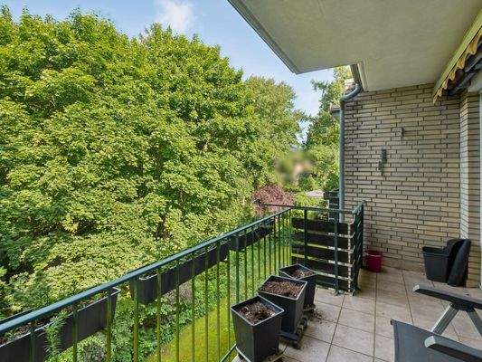 Balkon mit schöner Aussicht