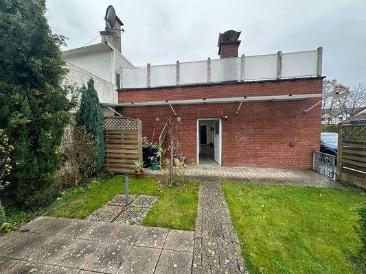 Ansicht mit Dachterrasse