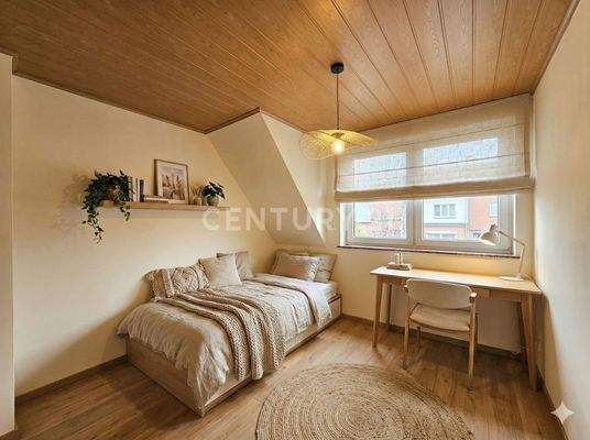 Zimmer zur Straße visualisiert