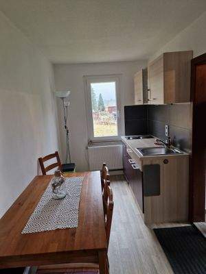 Küche/Essbereich Bungalow