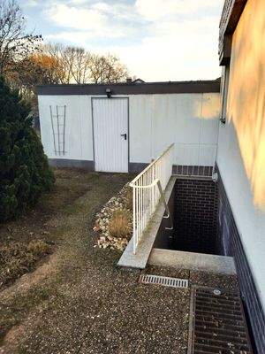 Garten - Zugang zum Kellergeschoss