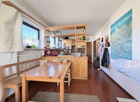 Essbereich in der Küche