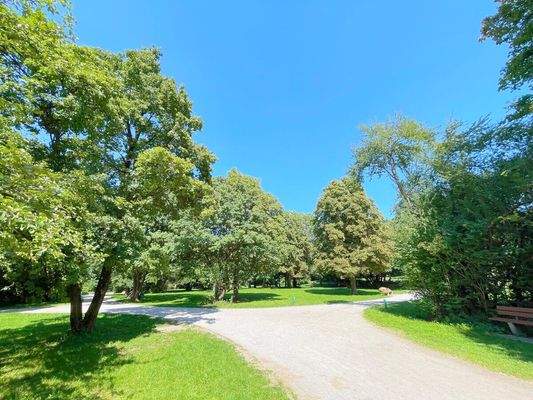 Gemütliche Spazierwege im Weißenseepark