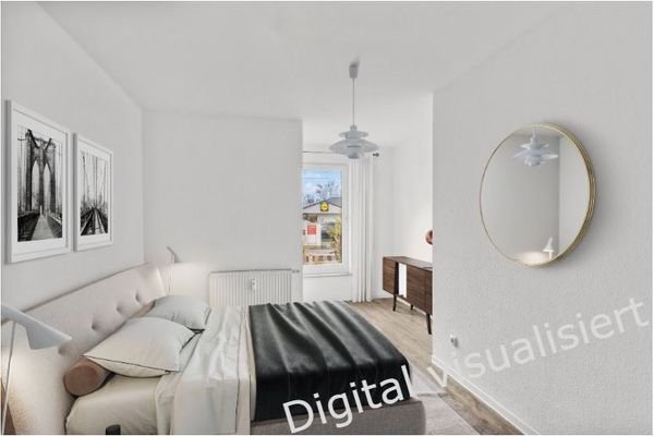 Schlafzimmer 'Digital Staging'