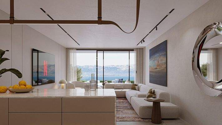 Sea-View Villas with Pools Right by the Beach in Çeşme