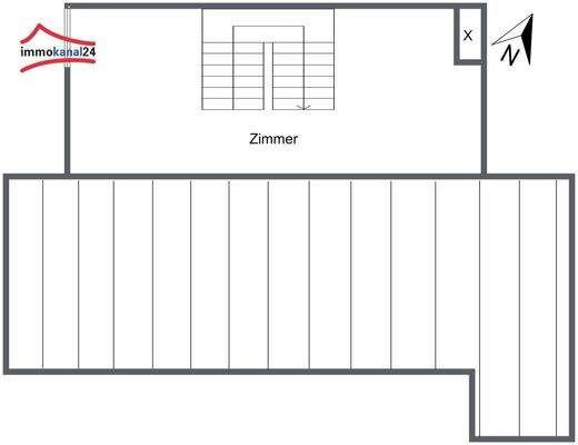 Grundriss Speichergeschoss