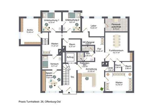 Offenburg Büros, Büroräume, Büroflächen 