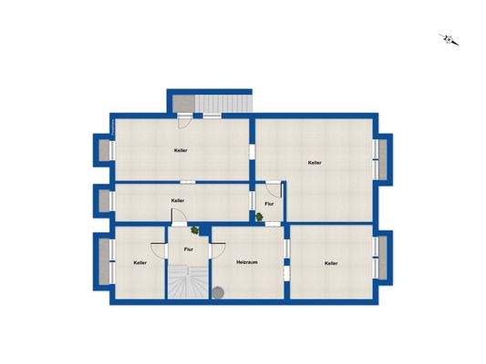 Grundriss Kellergeschoss
