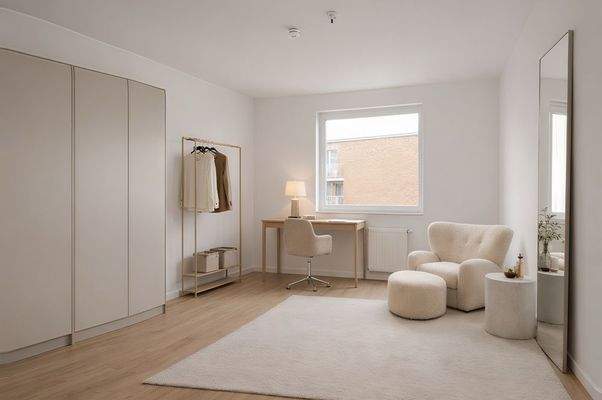 Arbeits-/ Kinderzimmer (virtuell möbliert)