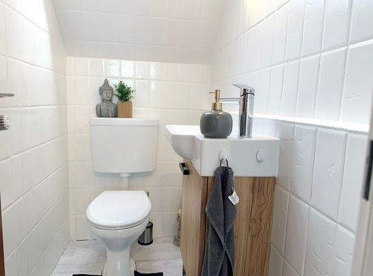 Separates Gäste-WC - mit DFF.