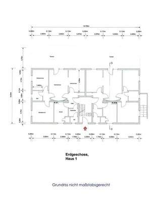 Grundriss EG Haus 1