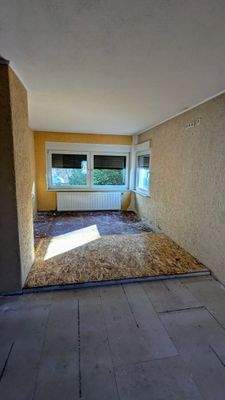 Zimmer mit Fußbodenheizung vorderer Bereich 