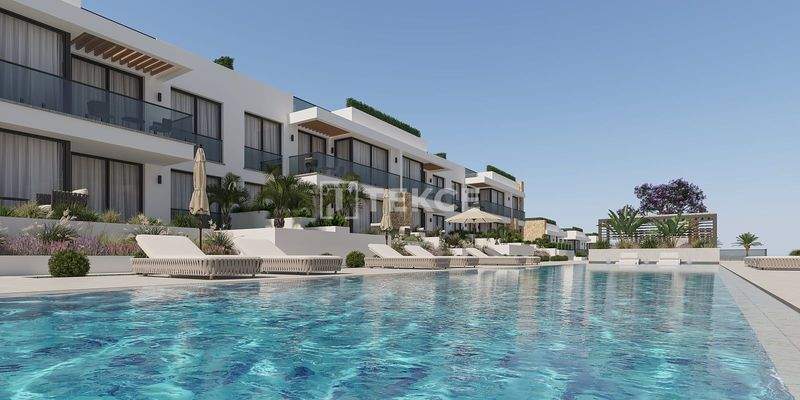 Apartments with Pool Near the Sea in Gazimağusa