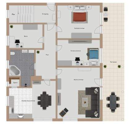 Grundriss Erdgeschoss