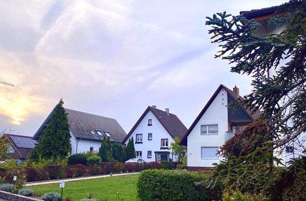 Nordansicht mit Nachbarhäusern