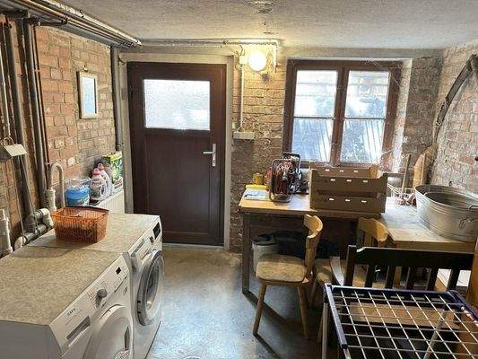 Wasch- und Heizungsraum