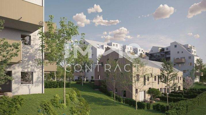 REihenhaus und Innenhof