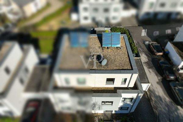 Drohnenansicht Solar