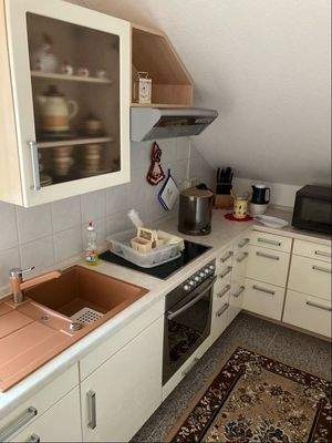 funktionale Küche - Obergeschoss Nebengebäude