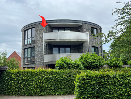 Uferstraße Balkon auusen