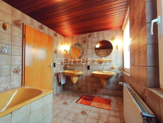 Das gepflegte Badezimmer