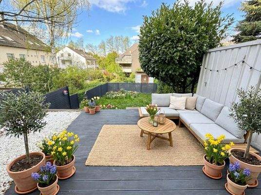 Terrasse + Garten - virtueller Gestaltungsvorschla