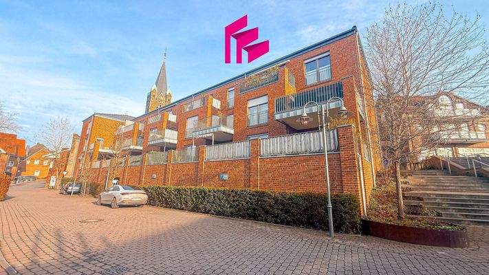 Moderne Wohnung mit Balkon