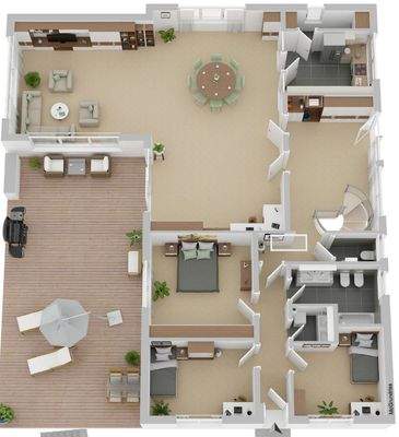 3D - nicht ganz gemäß Plan