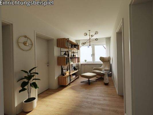 Flur OG - Einrichtungsbeispiel