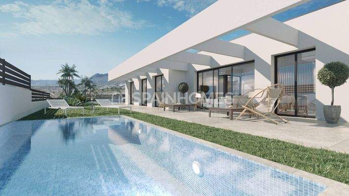 Elegant Sea-View Houses with Private Pools in Finestrat