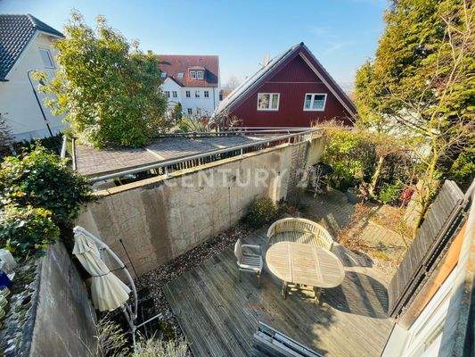 Blick aus dem Schlafzimmer - Ihr Rückzugsbereich im Freien