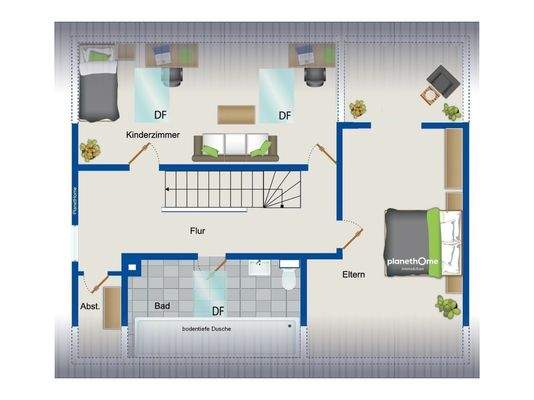 Grundriss - Dachgeschoss