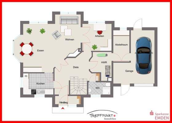 Grundriss Erdgeschoss