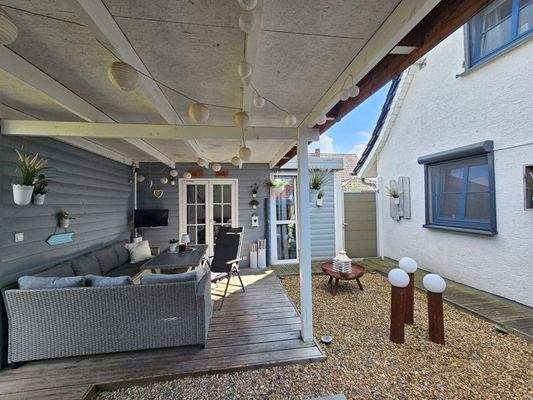 Überdachte Terrasse