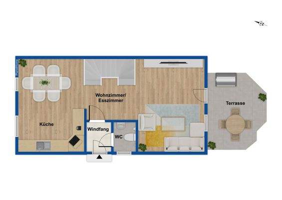 Grundriss Erdgeschoss