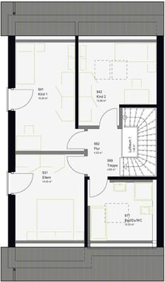 Grundriss DG - TwinStyle 13.02 S