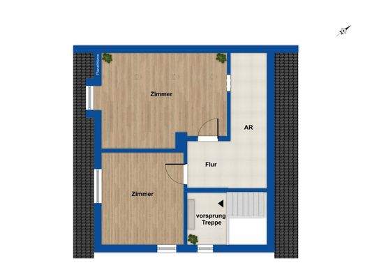 Grundriss Dachgeschoss