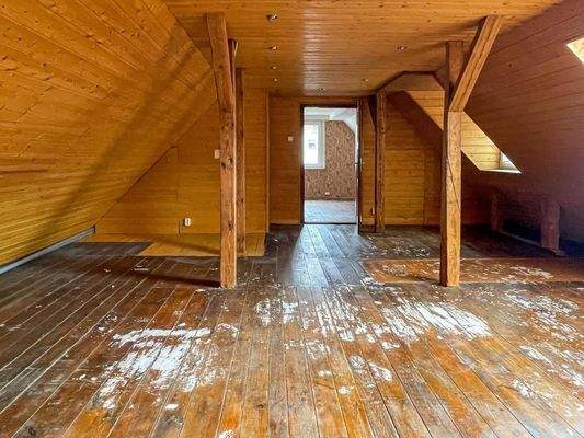 Ausgebauter Dachboden