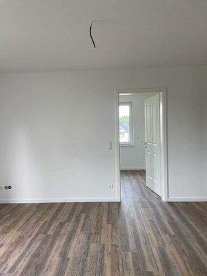 Blick ins Schlafzimmer (Beispielwohnung)